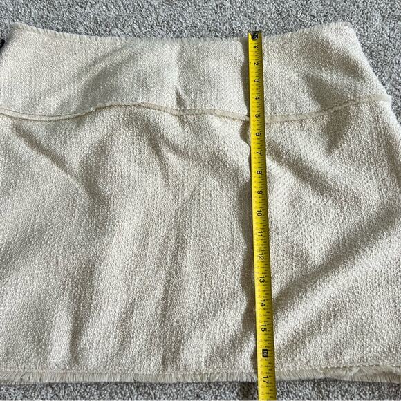 NWT Women's Boucle Frayed Edge Mini Skirt - Future Collective T™ SIZE 16 - Picture 8 of 11